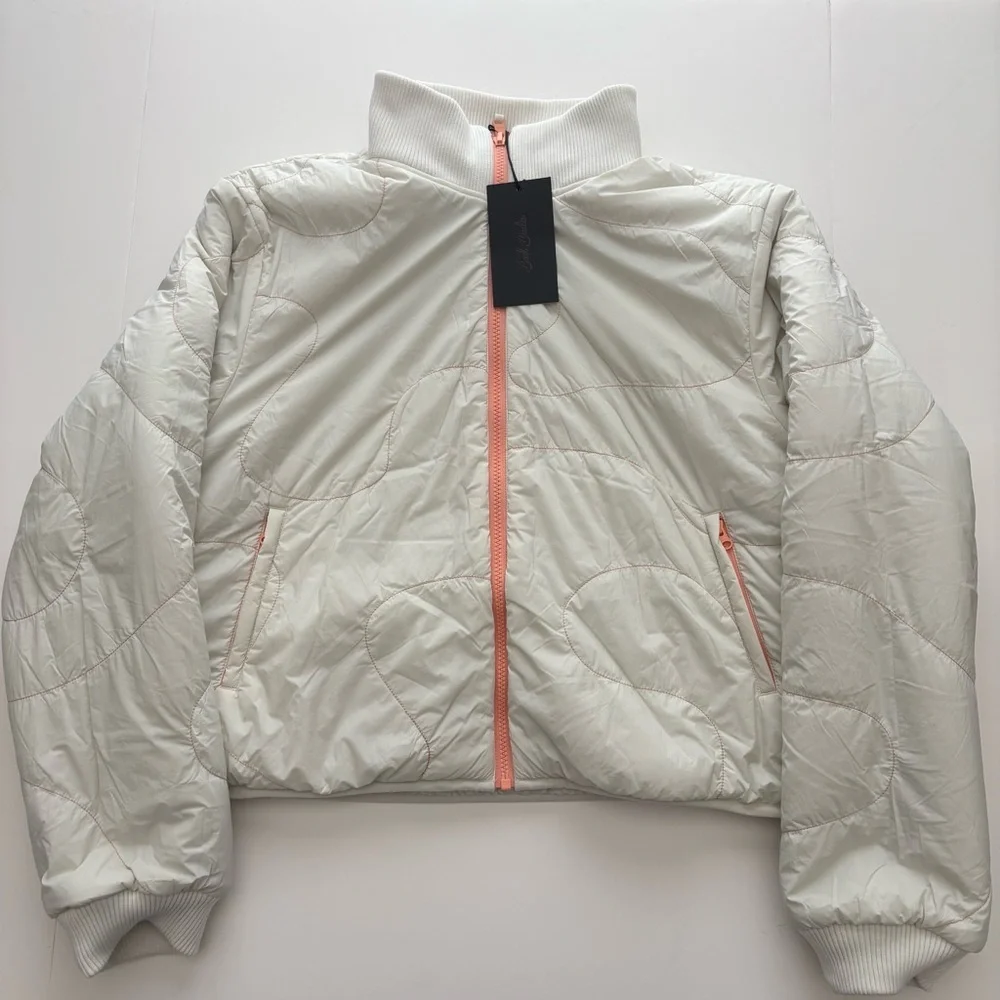 Women’s Bad Birdie Golf Jacket Reversible Cozy Jacket XL NWT MSRP$160 - Picture 2 of 11